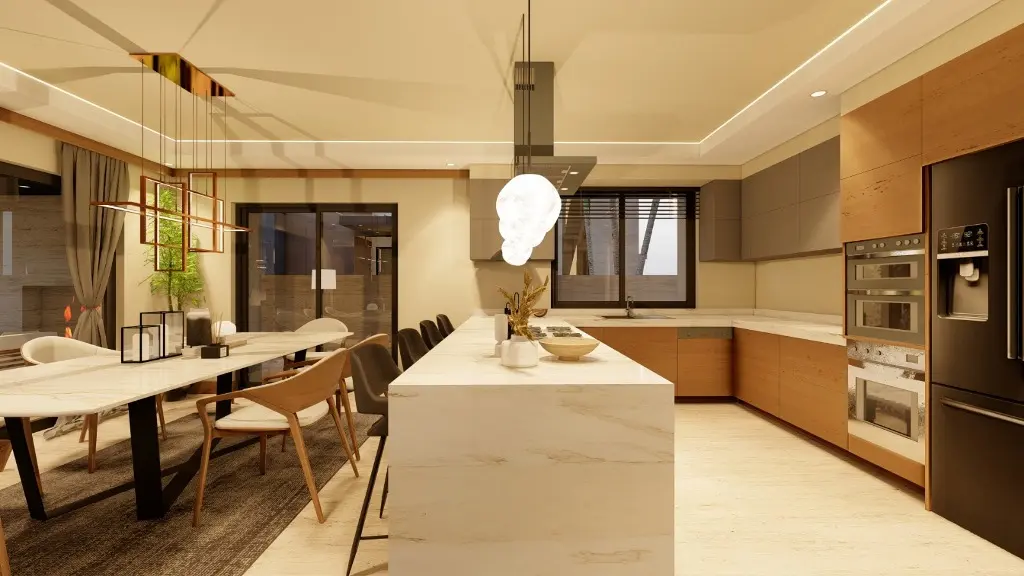 Fitted kitchen